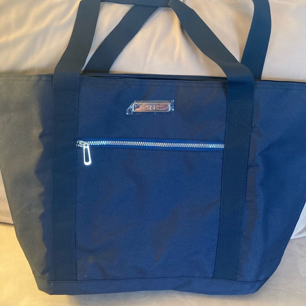 Navy Blue Tote Bag New